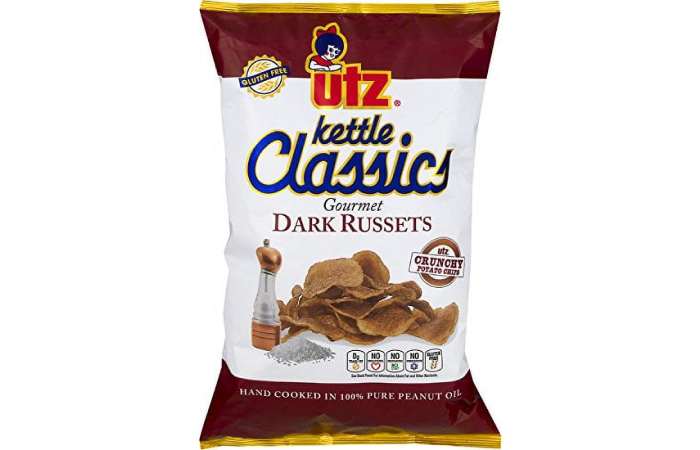 dark russet potato chips nearby