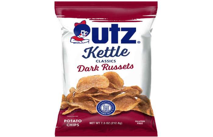 dark russet potato chips nearby